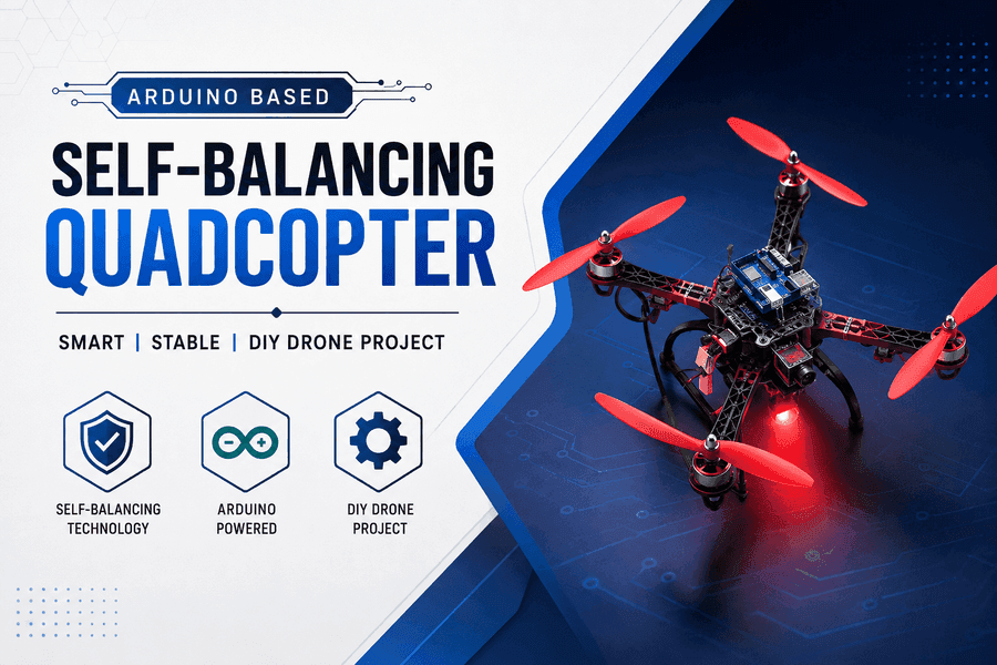 Arduino Flight Control Quadcopter — product photo from Robotics Kits Pakistan catalog