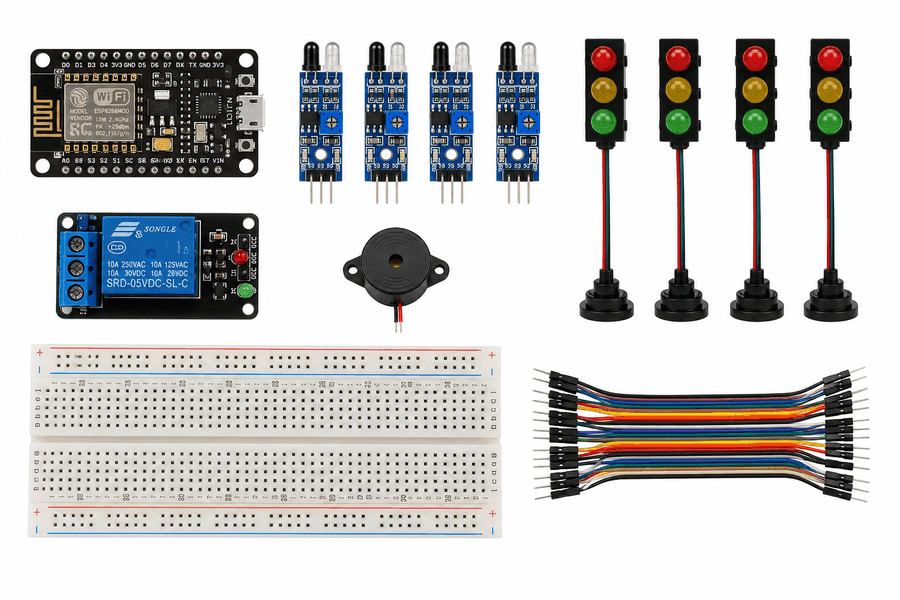 Smart Density-Based Traffic Control System