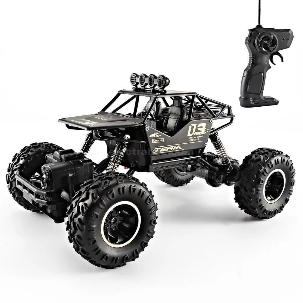 Team Maxis 03 2.4G Rechargeable RC Car 4×4 High Speed Off-road Vehicle Buggy Black image 4