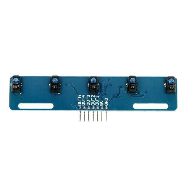 TCRT5000 5-Channel IR Sensor Unit image 2