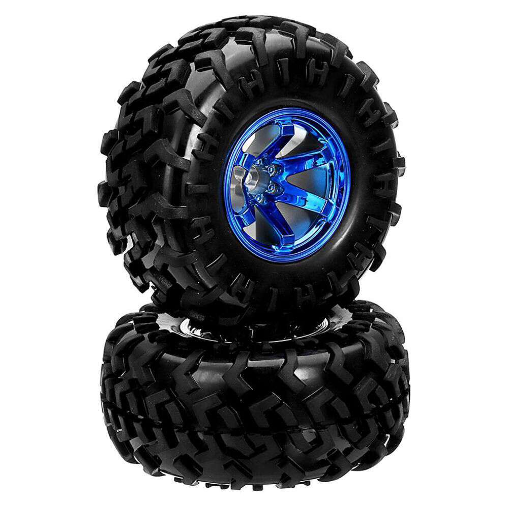 130mm Robot RC Car Wheel Tyre for ATV & DIY Robotics image 2