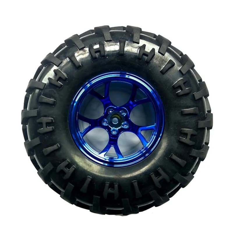 130mm Robot RC Car Wheel Tyre for ATV & DIY Robotics image 4
