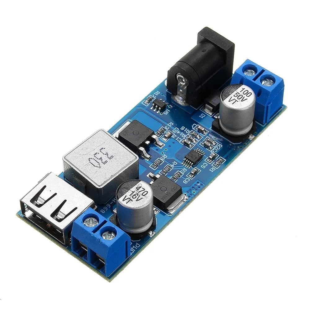 DC-DC 24V/12V To 5V 5A Step Down PSU Buck Converter Module image 2