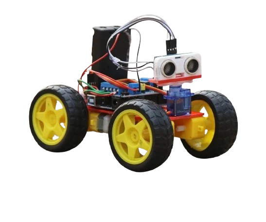 Arduino 4-Wheel Obstacle Avoiding Car Kit