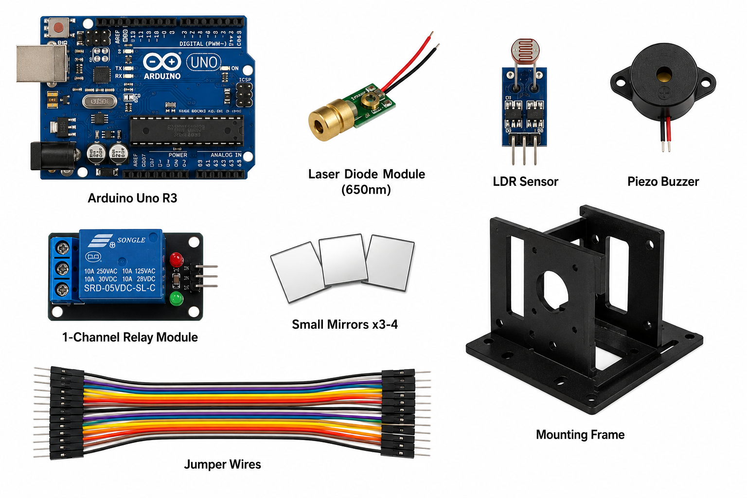 Arduino Laser Security Alarm System