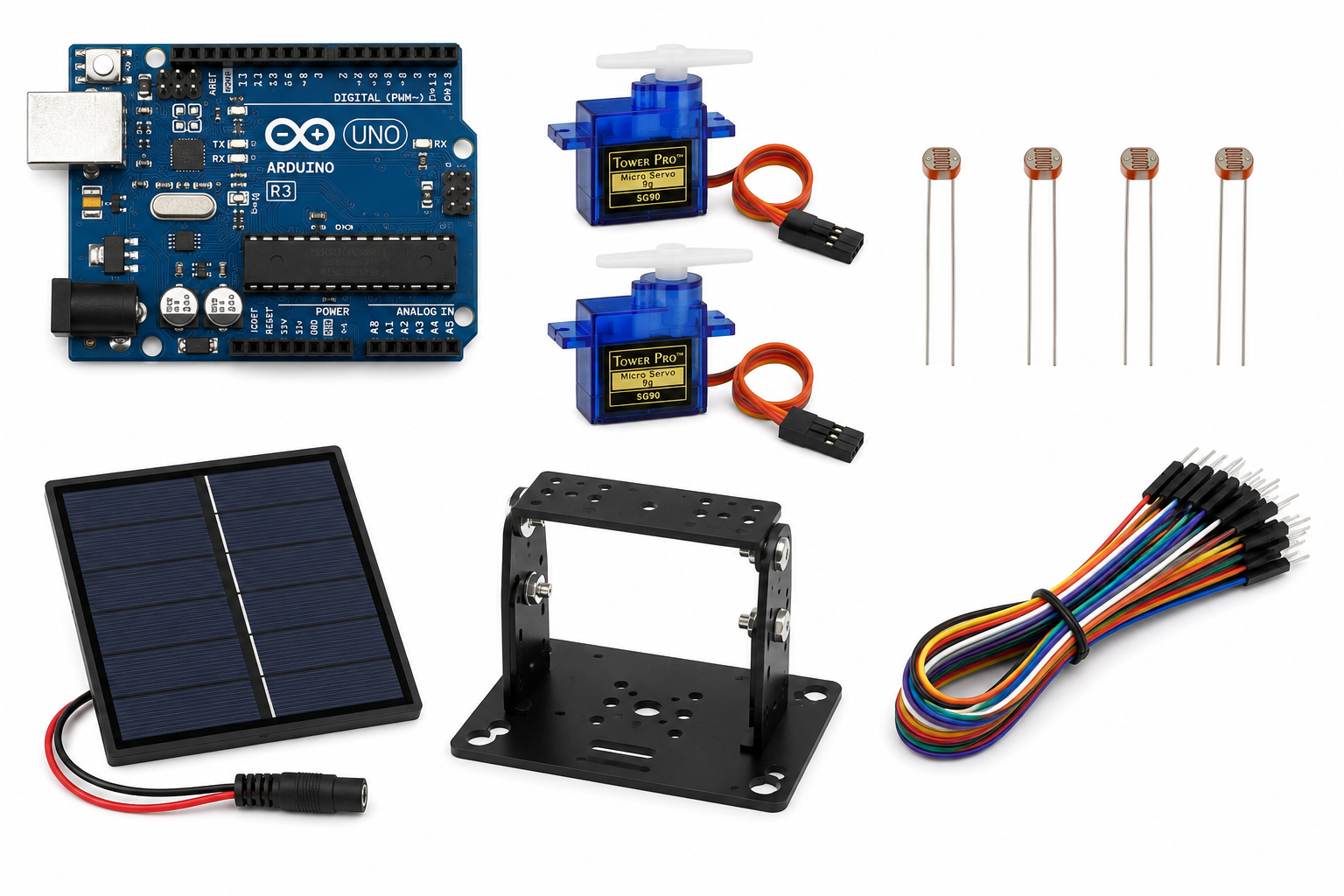 Dual Axis Solar Tracking System