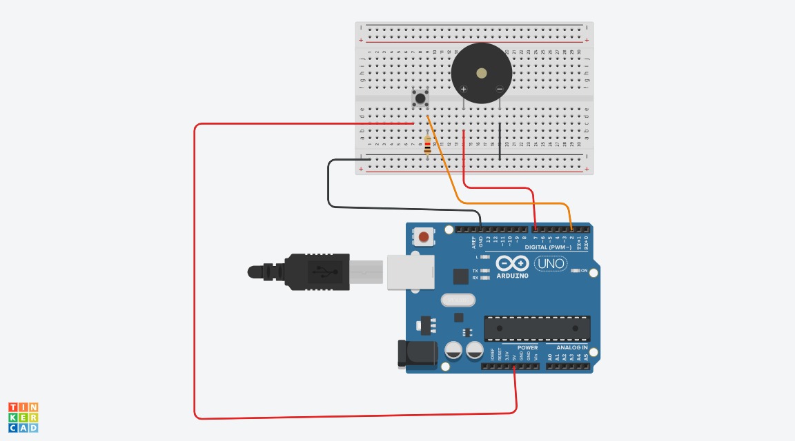 Piezo Buzzer Sound Design Set | Arduino DIY Doorbell Set