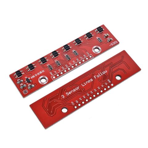 QTR 8RC IR array Line Following — product photo from Robotics Kits Pakistan catalog