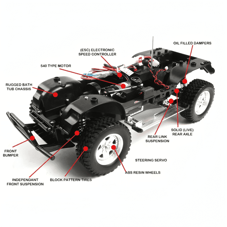 Off Road RC Kit for Arduino